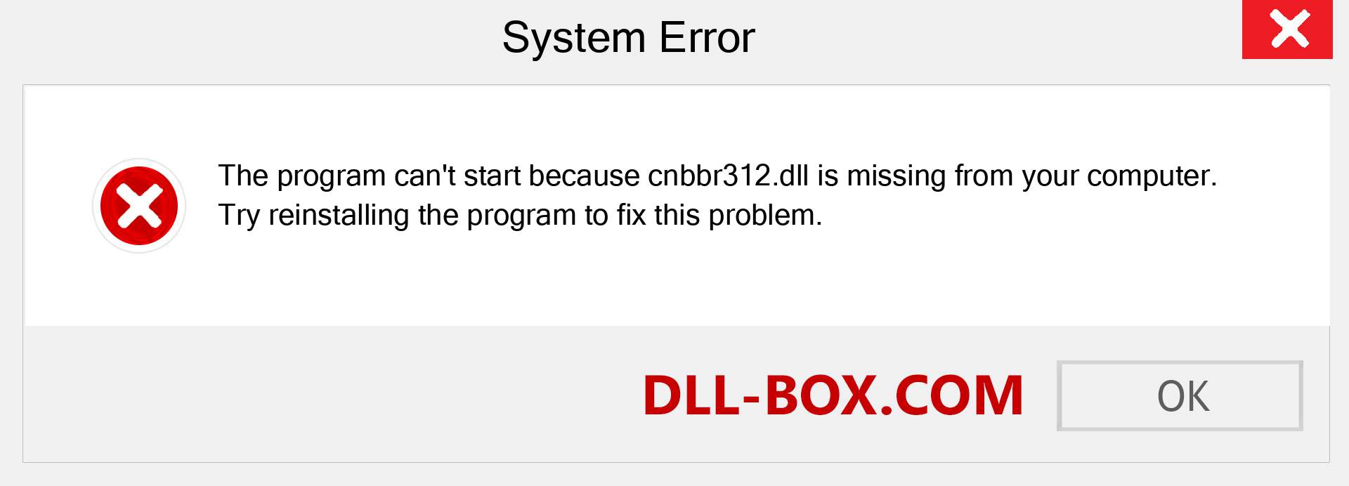  cnbbr312.dll file is missing?. Download for Windows 7, 8, 10 - Fix  cnbbr312 dll Missing Error on Windows, photos, images